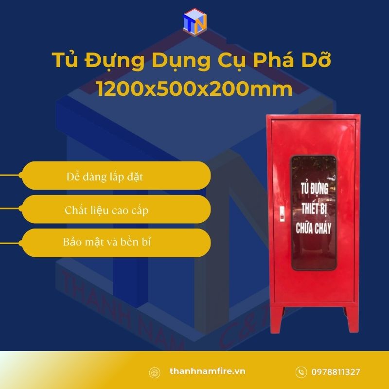tủ đựng dụng cụ phá đỡ 1200