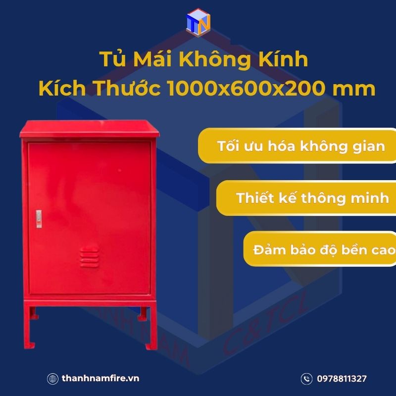 tủ mái không kính 1000 * 600*200