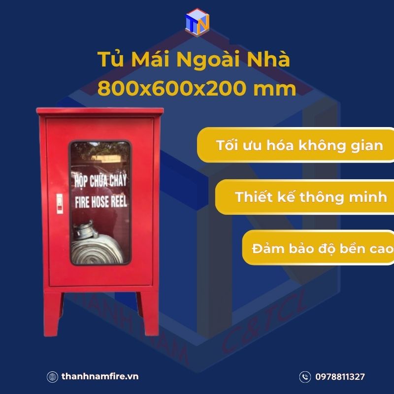 tủ mái không kính kích thước 1000*600*200