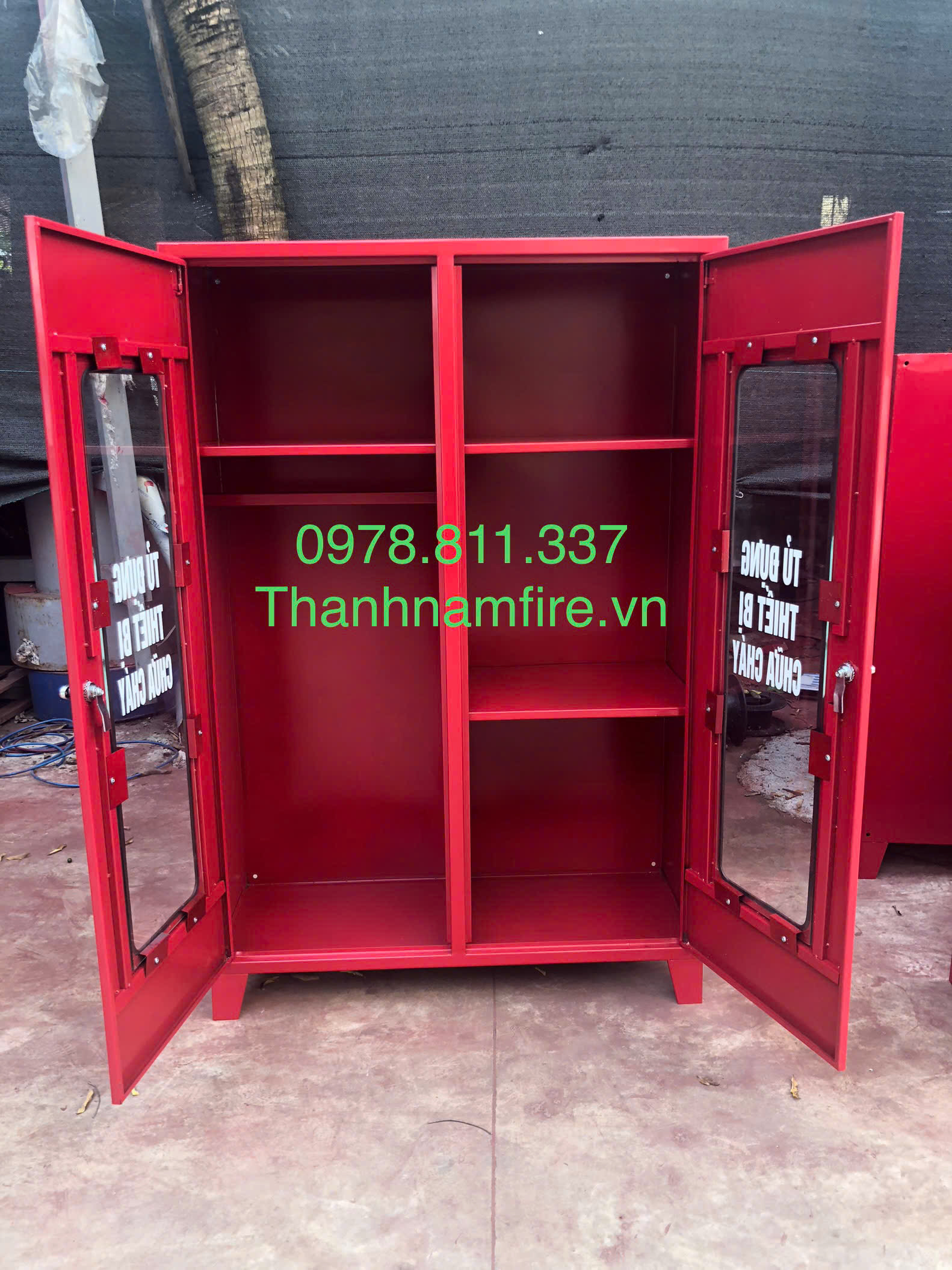 Tủ Đựng Thiết Bị PCCC 1400x1000x400mm