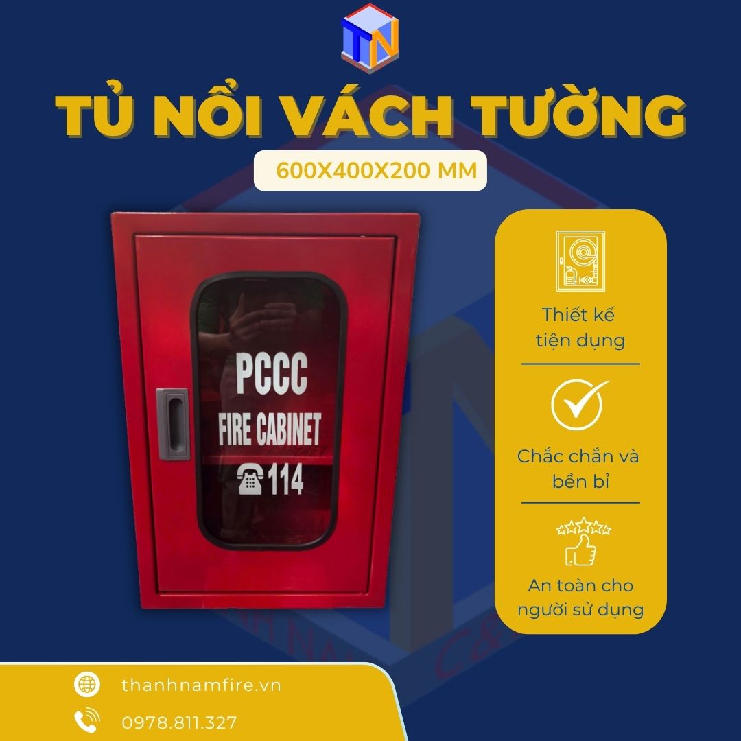 tủ nổi vách tường kích thước 600x400x200mm