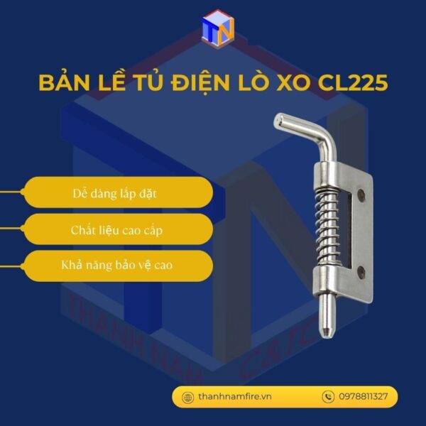 bản lề tủ điện lò xo