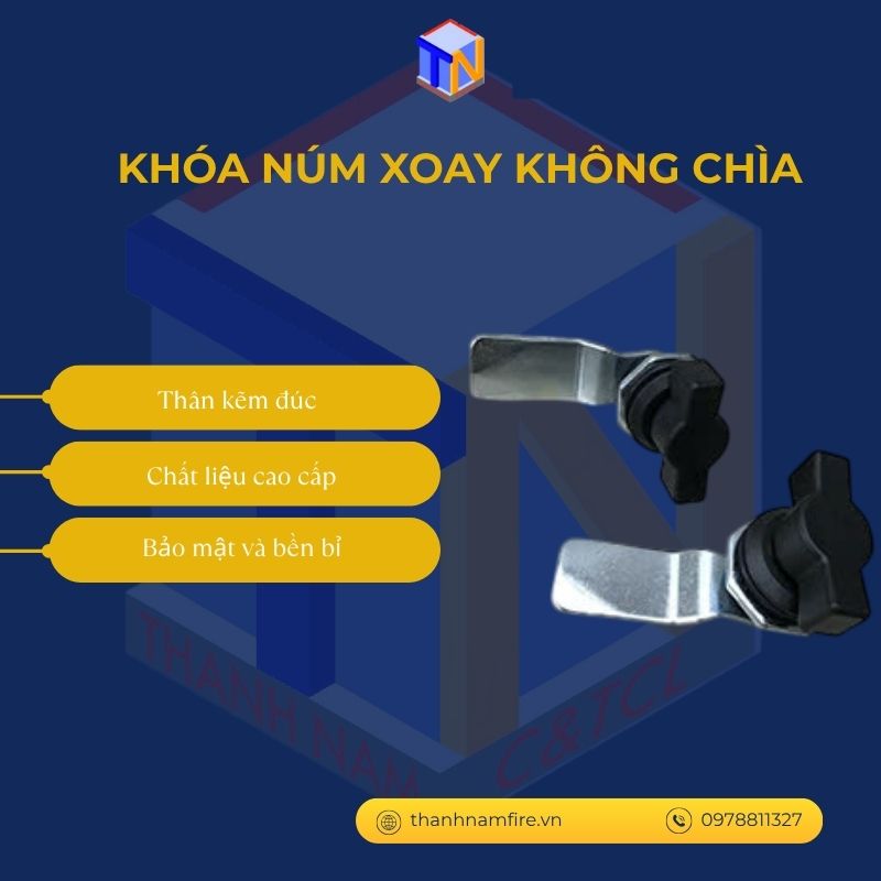 khóa núm xoay không chìa