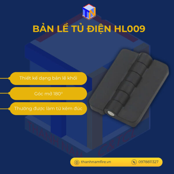 Bản lề tủ điện HL009