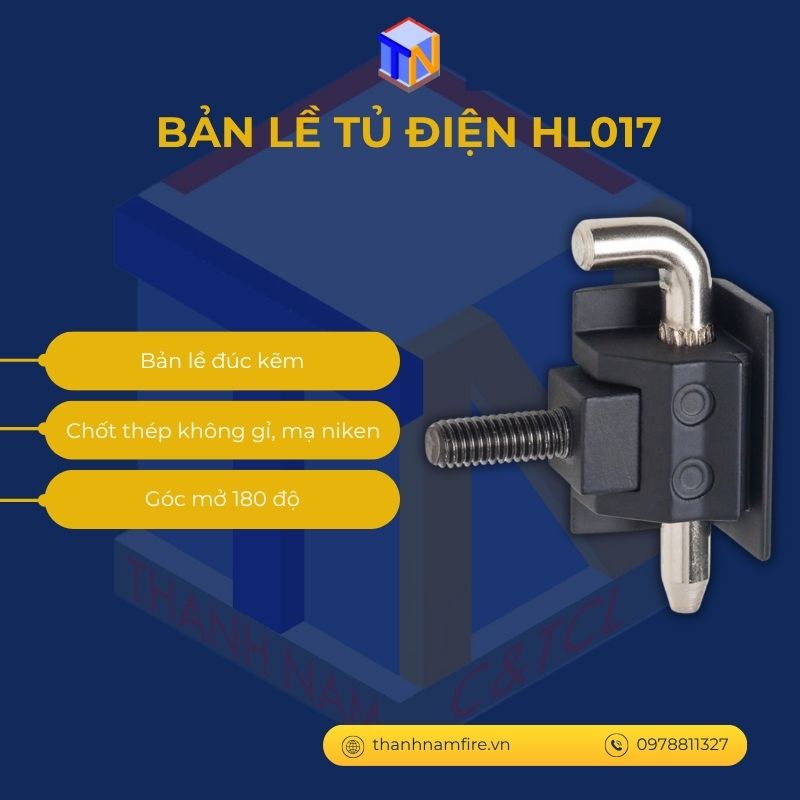 Bản lề tủ điện HL017