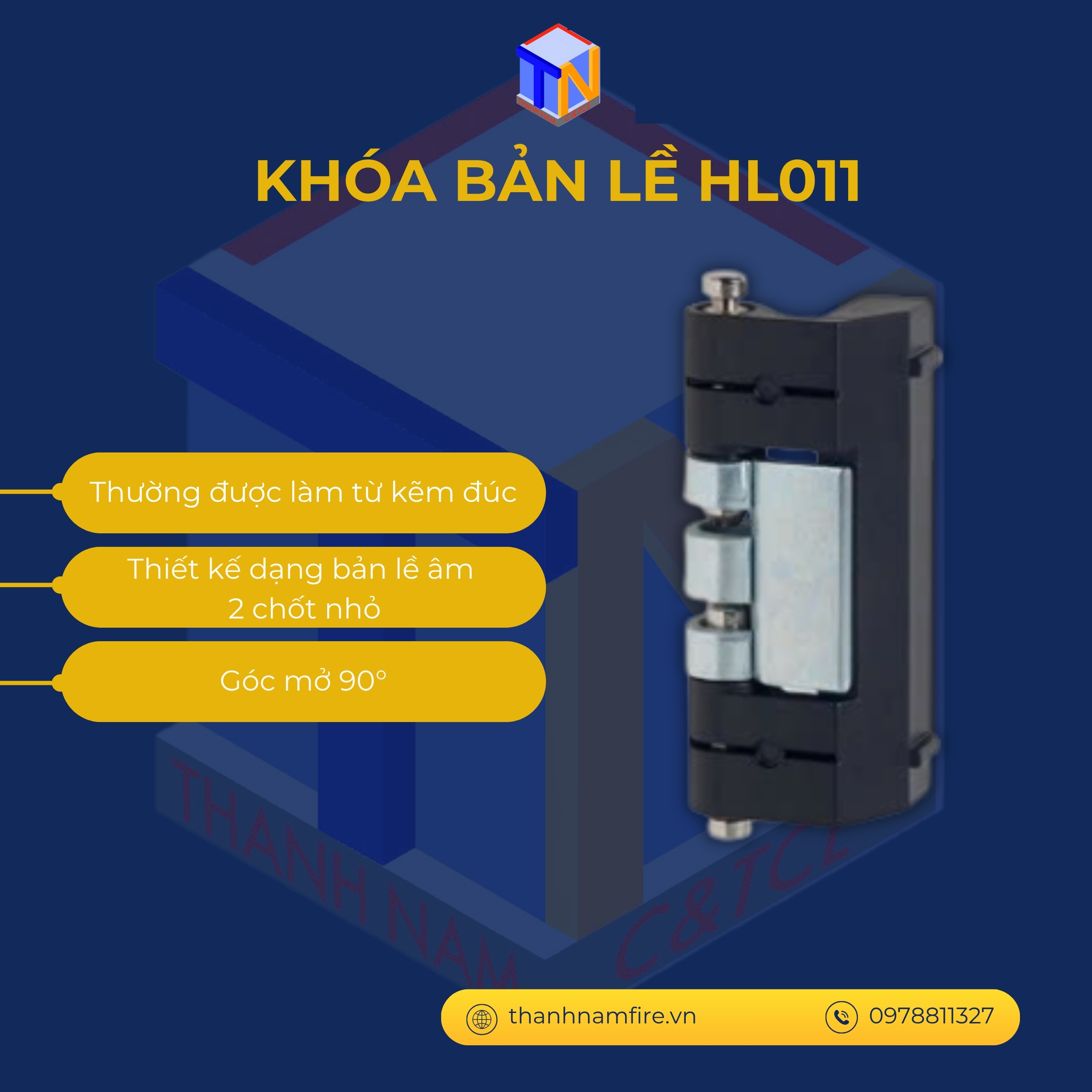 Khoá bản lề HL011