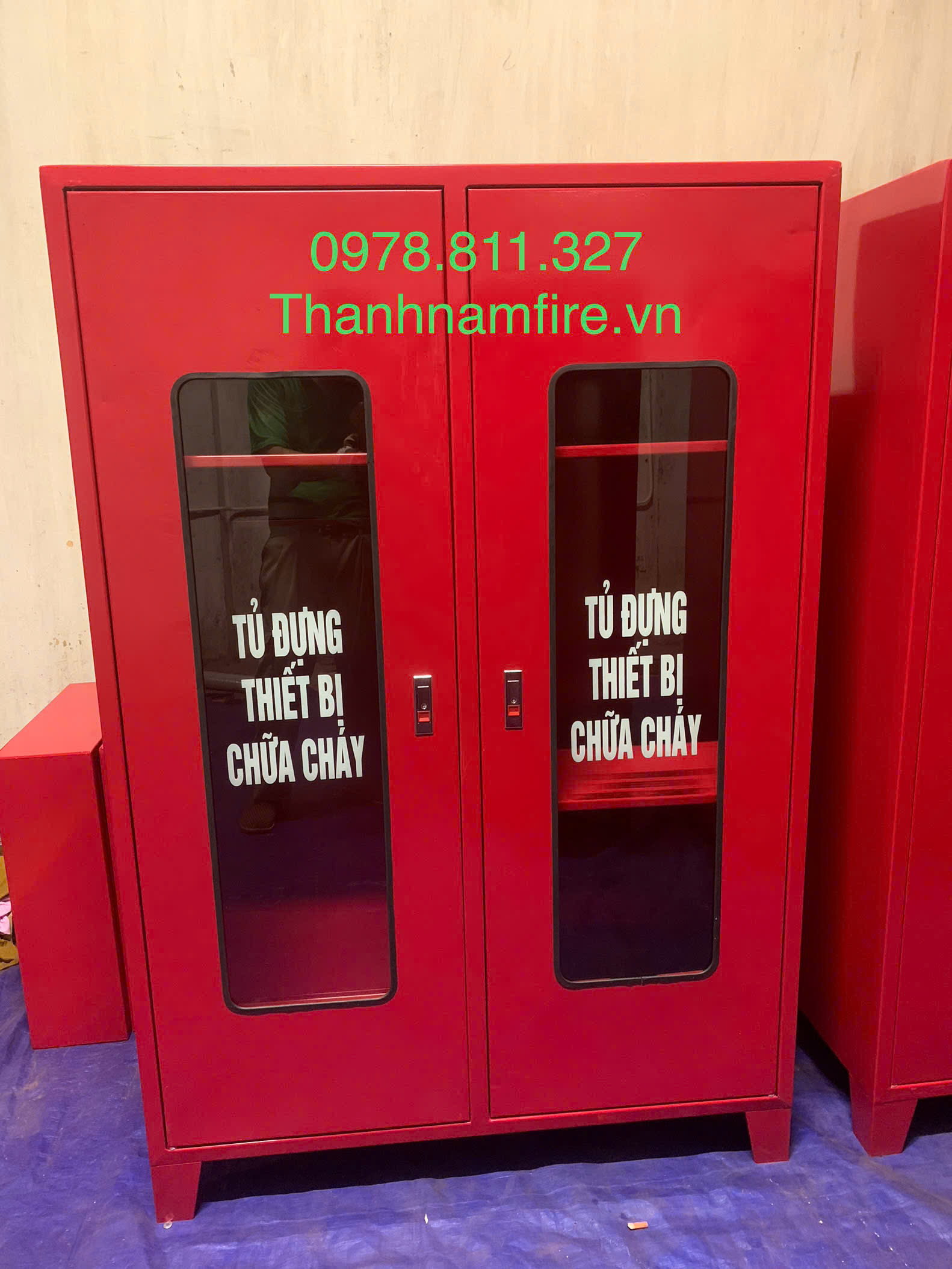 Tủ Đựng Thiết Bị Cứu Hộ PCCC 1400x1000x400mm
