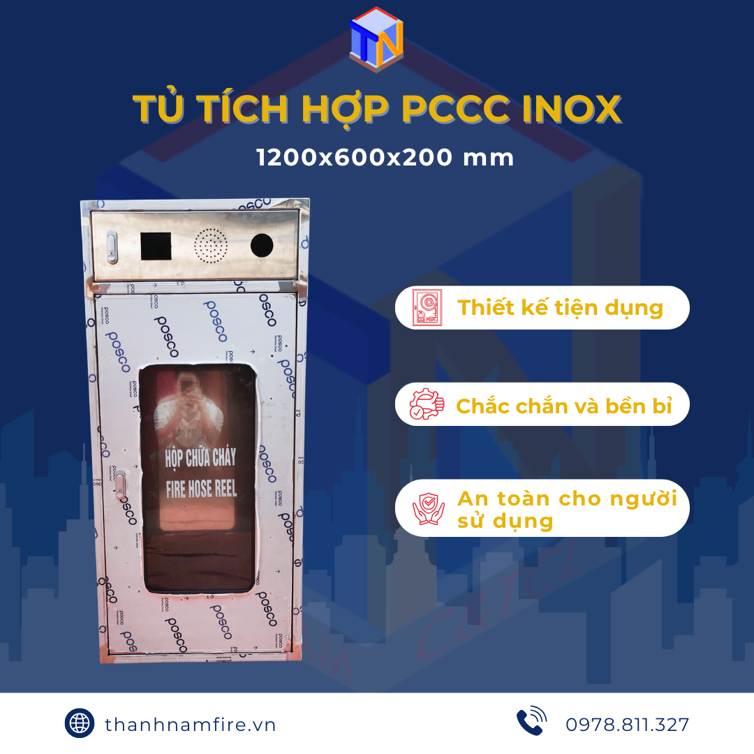 Hộp PCCC Tích Hợp inox304