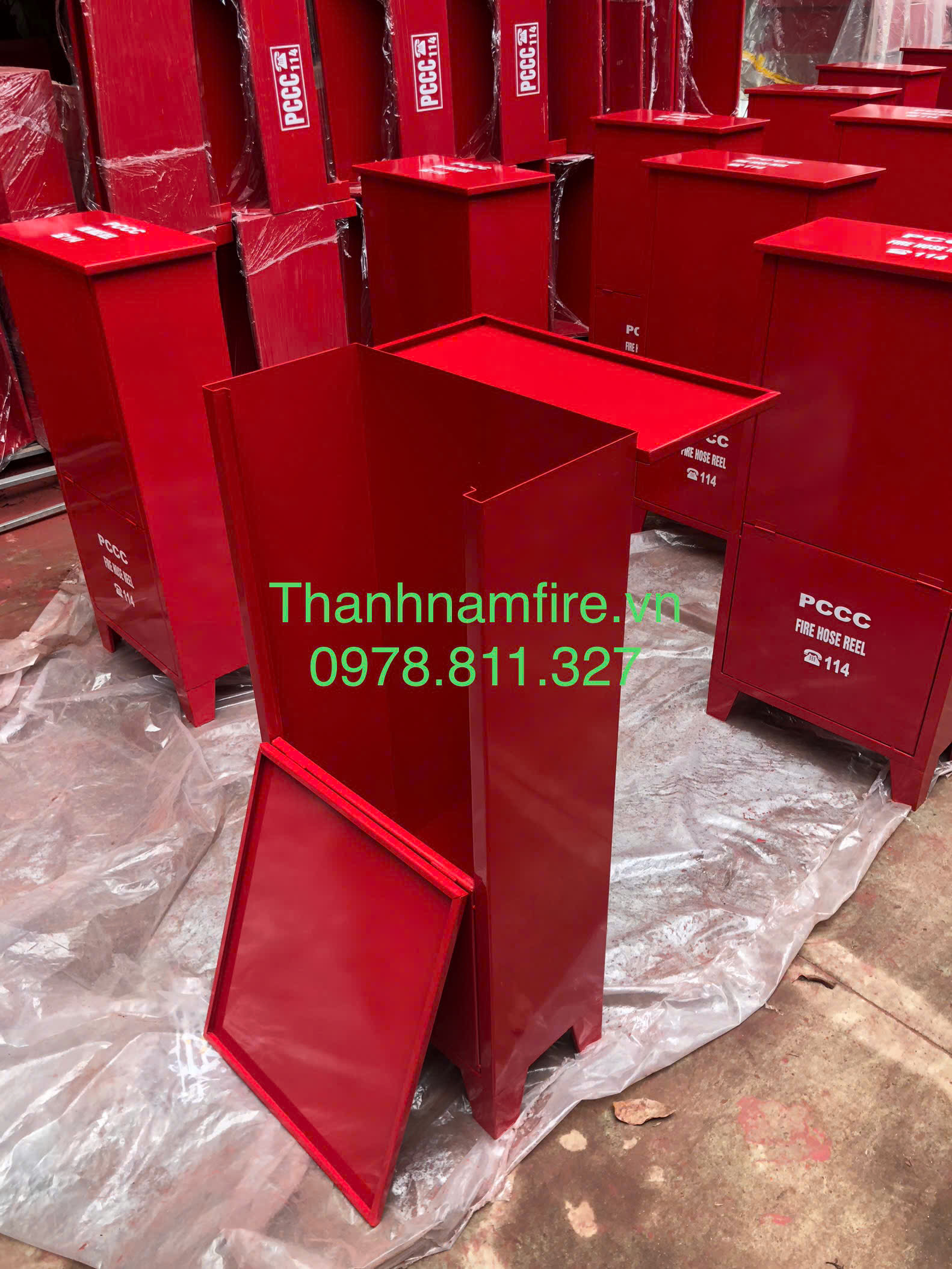 Tủ Đựng Bình Cứu Hoả 900x500x200mm Tủ Đựng Bình Cứu Hoả 900x500x200mm
