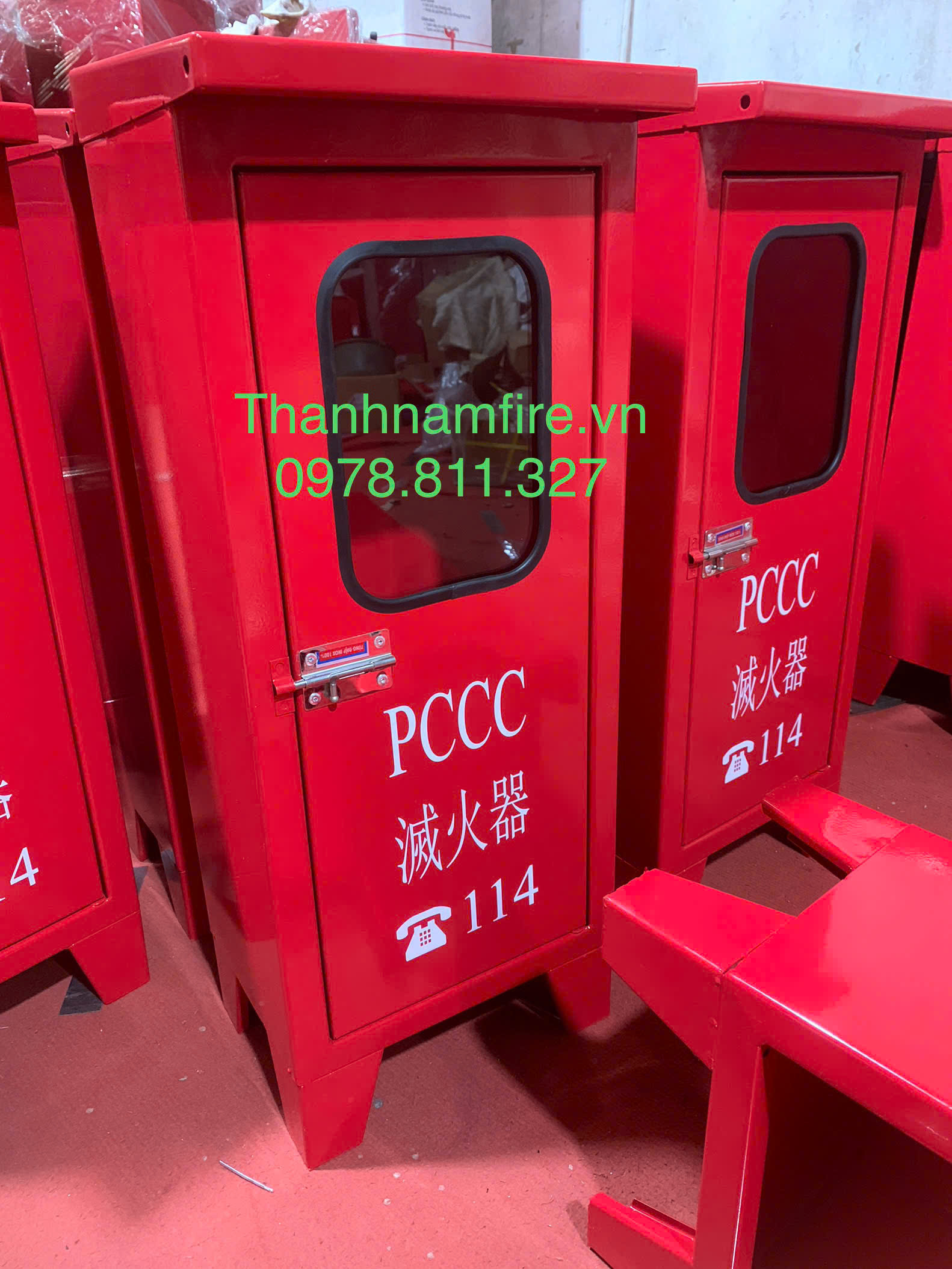 Tủ Đựng Bình Cứu Hoả 700x300x200mm