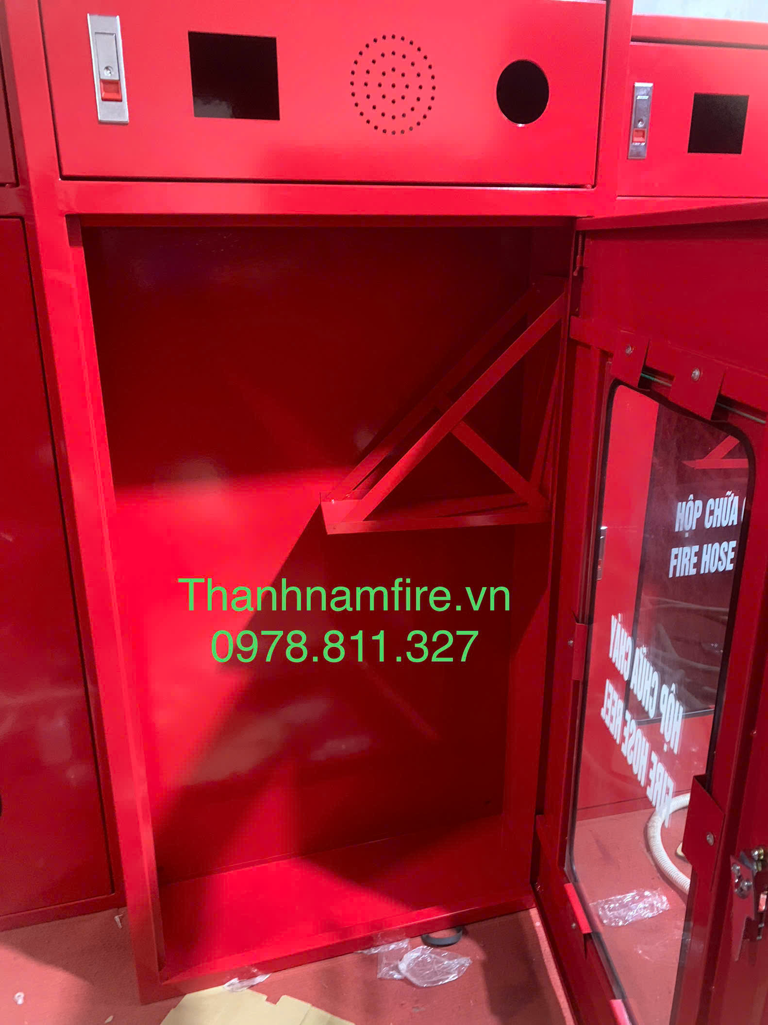 Tủ PCCC Tích Hợp - Có Giá Vòi Tủ PCCC Tích Hợp - Có Giá Vòi