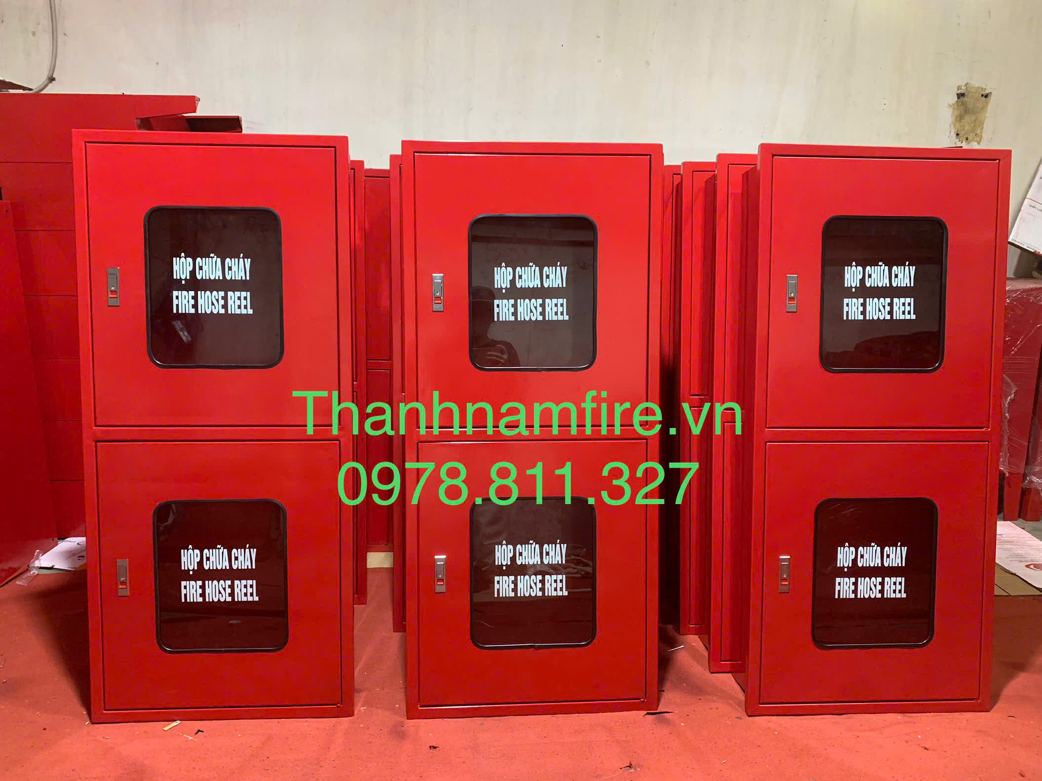 Hộp PCCC - Có 2 ô kính Hộp PCCC - Có 2 ô kính
