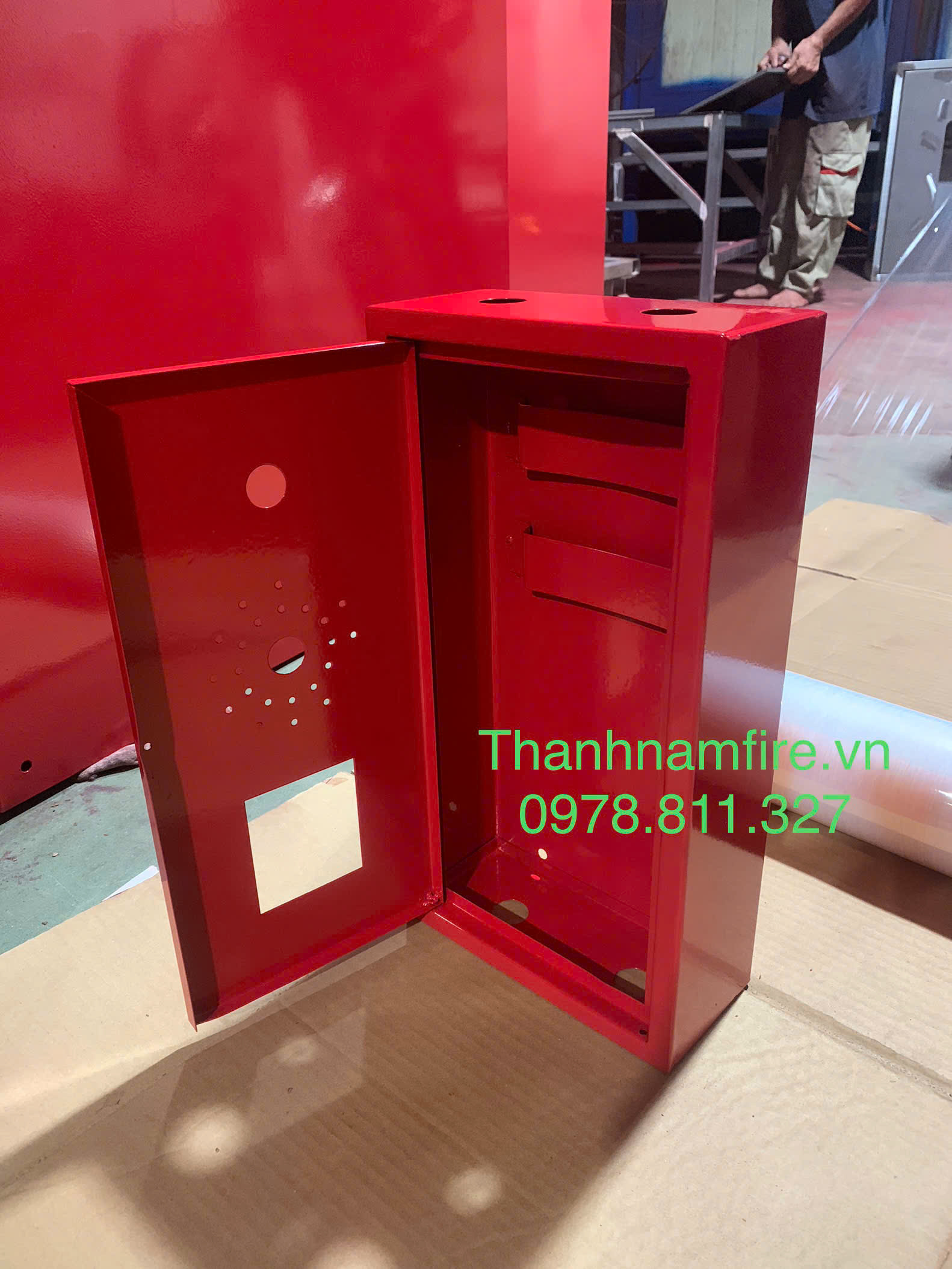 Tủ Chuông Đèn Nút Nhấn PCCC