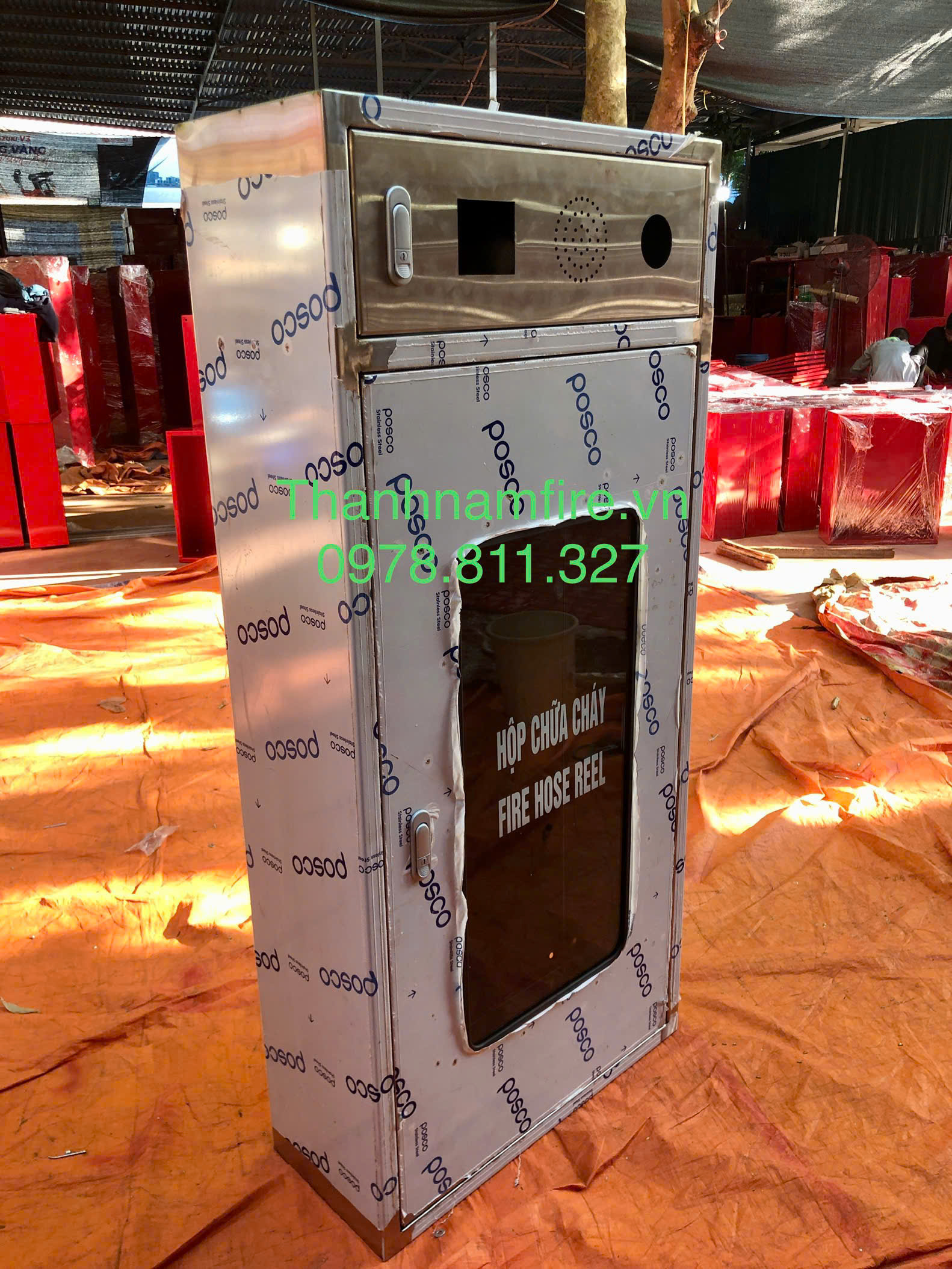 Hộp PCCC Tích Hợp inox304 Hộp PCCC Tích Hợp inox304